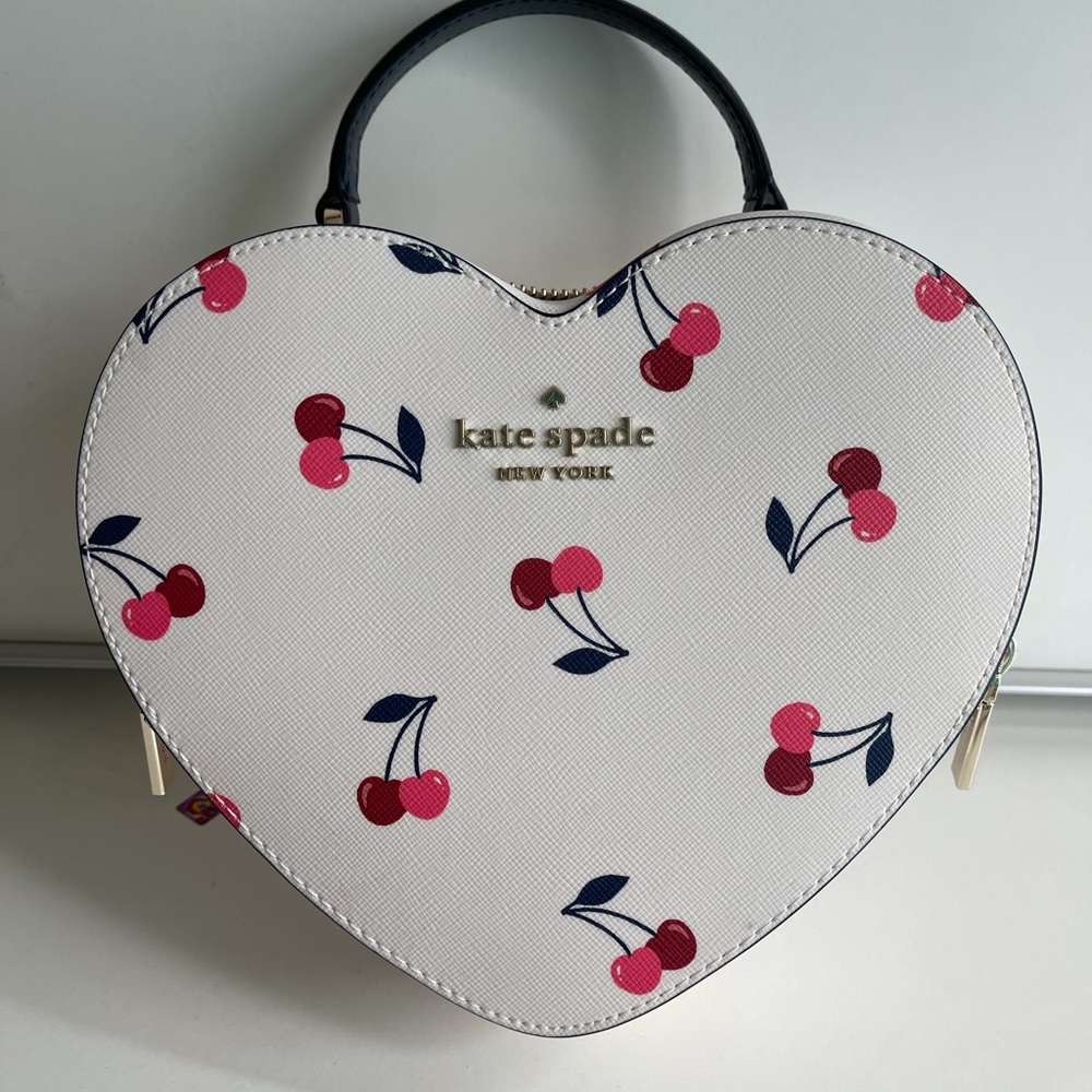 Kate spade cherry heart